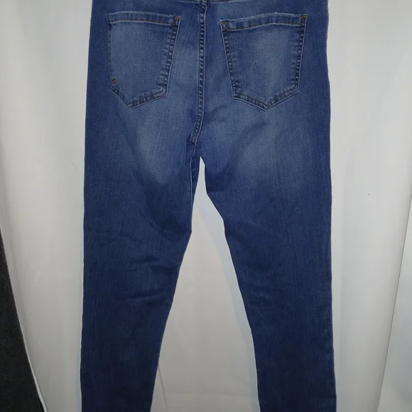 Kut from the Kloth Dark Blue High Rise Skinny Jeans - Picture 5 of 7